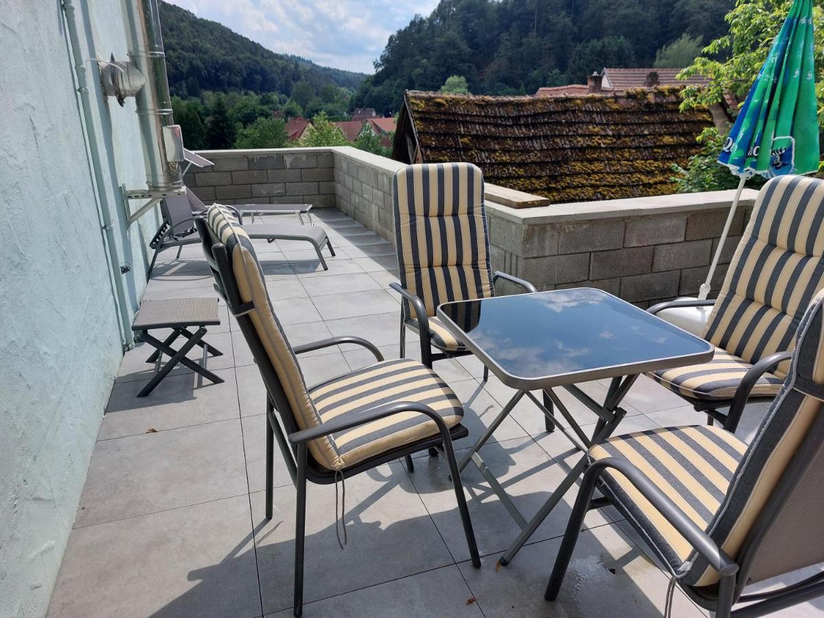 Ferienwohnung Unterm Rappenfels Hinterweidenthal Екстер'єр фото
